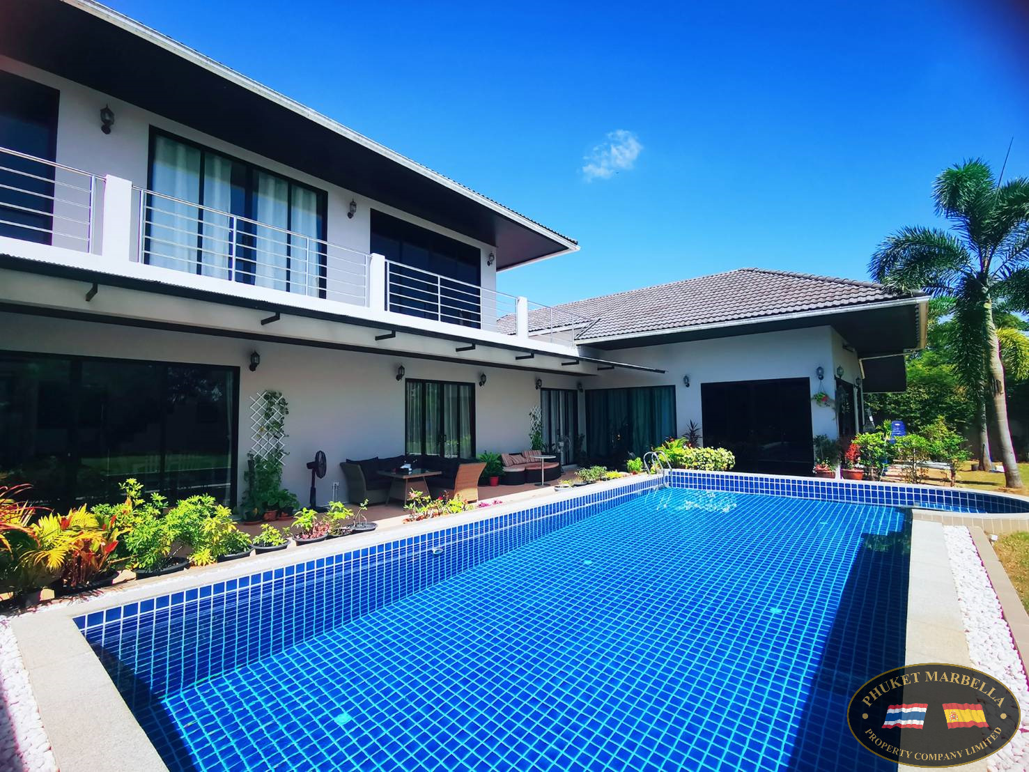 Large Plot 5 Bed pool villa in Cherngtalay