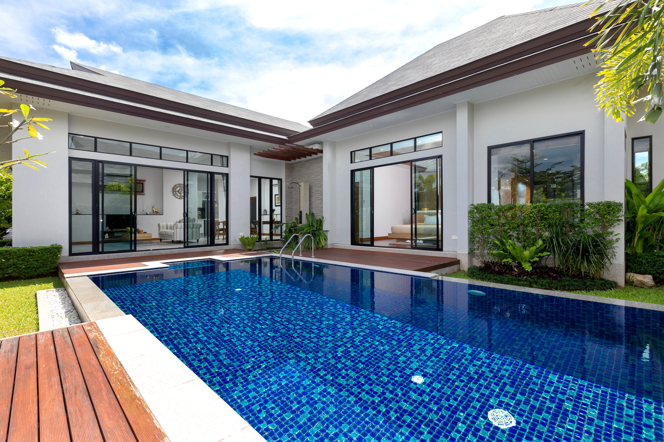Charming 3 bed pool villa in Layan Beach